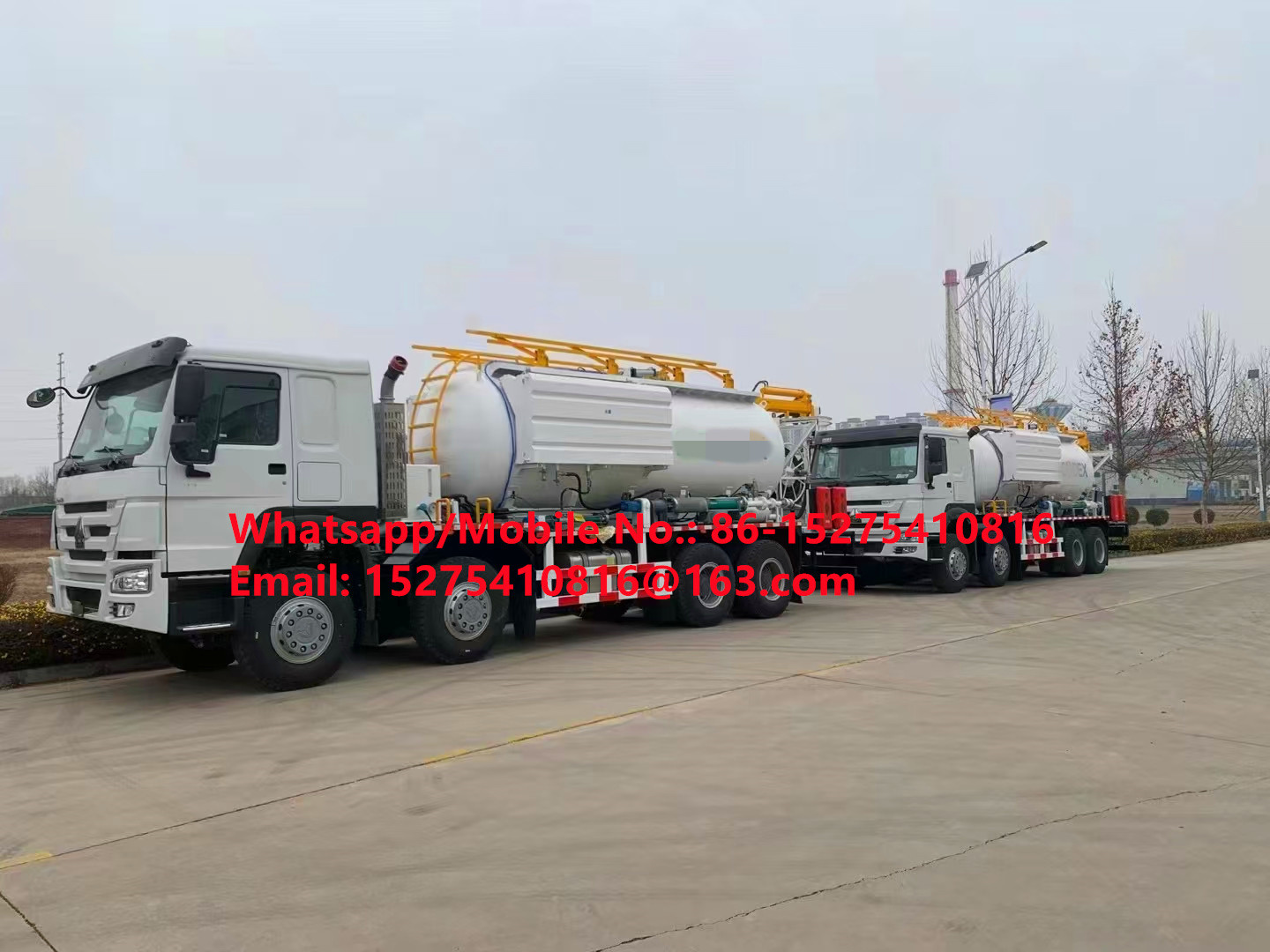 Giá trị tốt Hiệu quả lấp đầy cao TREAD 15/20/25T BCRH-20 ANFO On-site Mixed Emulsion Bulk ANFO Trucks Đơn vị sản xuất chất nổ di động Mông Công