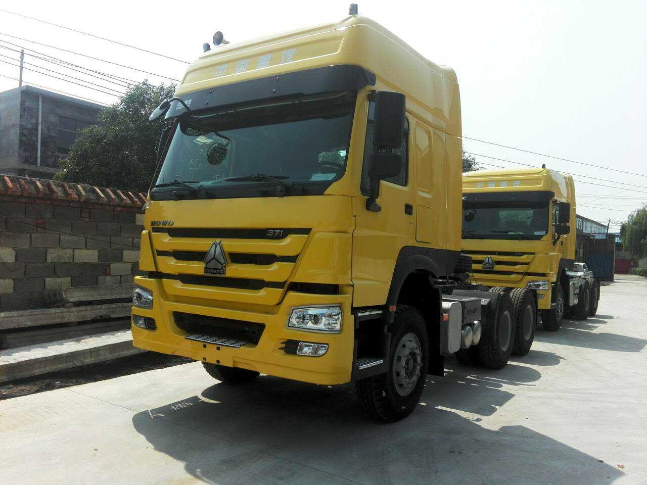 Công cụ tải trọng Sinotruk HOWO Beiben 6X4 10 Wheeler được sử dụng mới Prime Mover Traktor đầu xe tải