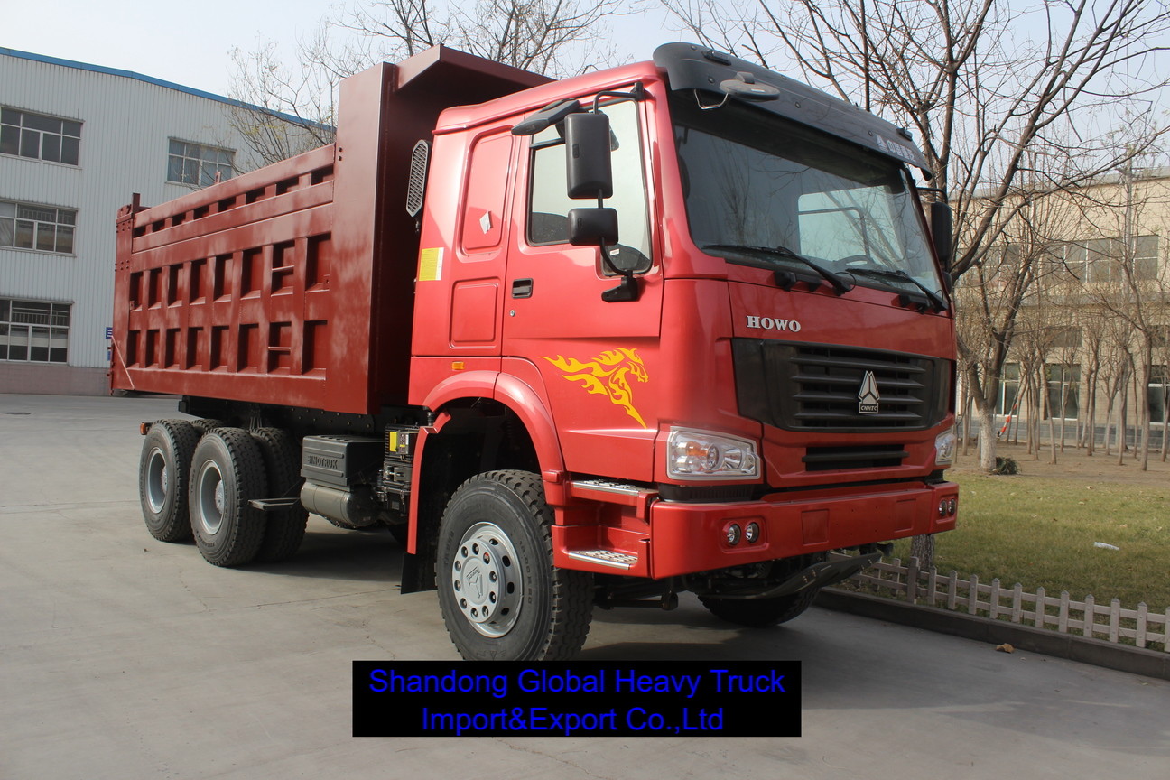 SINOTRUK HOWO 30-50 tấn 6x4 8x4 xe tải đổ rác sử dụng 10-12 bánh xe mới