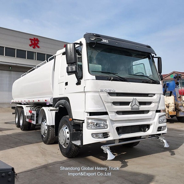HOWO 8X4 Máy xăng nước nhẹ Xe tải xe nước xe tải Bowser