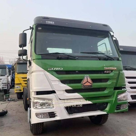 Howo 6x4 xe kéo xe tải sử dụng Sinotruk LHD RHD lái xe đường dài xe kéo xe tải đầu