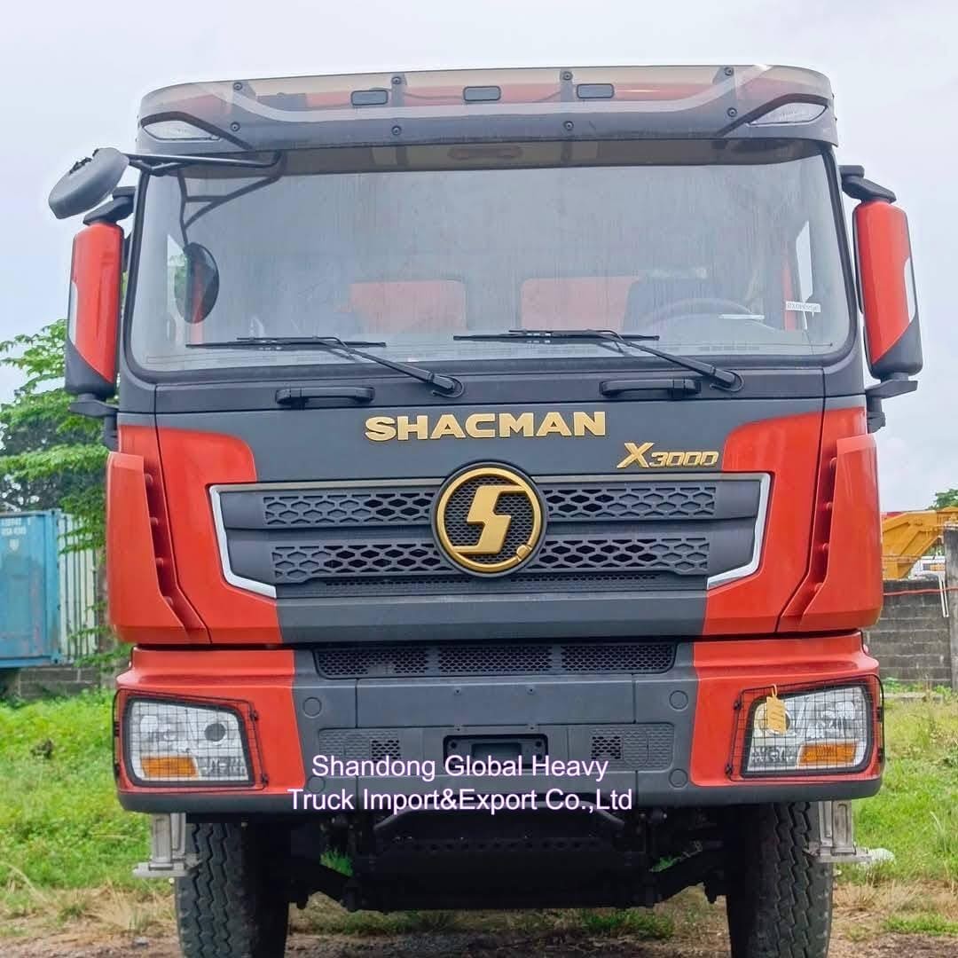 Sử dụng Shacman Delong X3000 F3000 6 * 4 10 bánh xe 371 375 mã lực xe tải bơm bơm hạng nặng