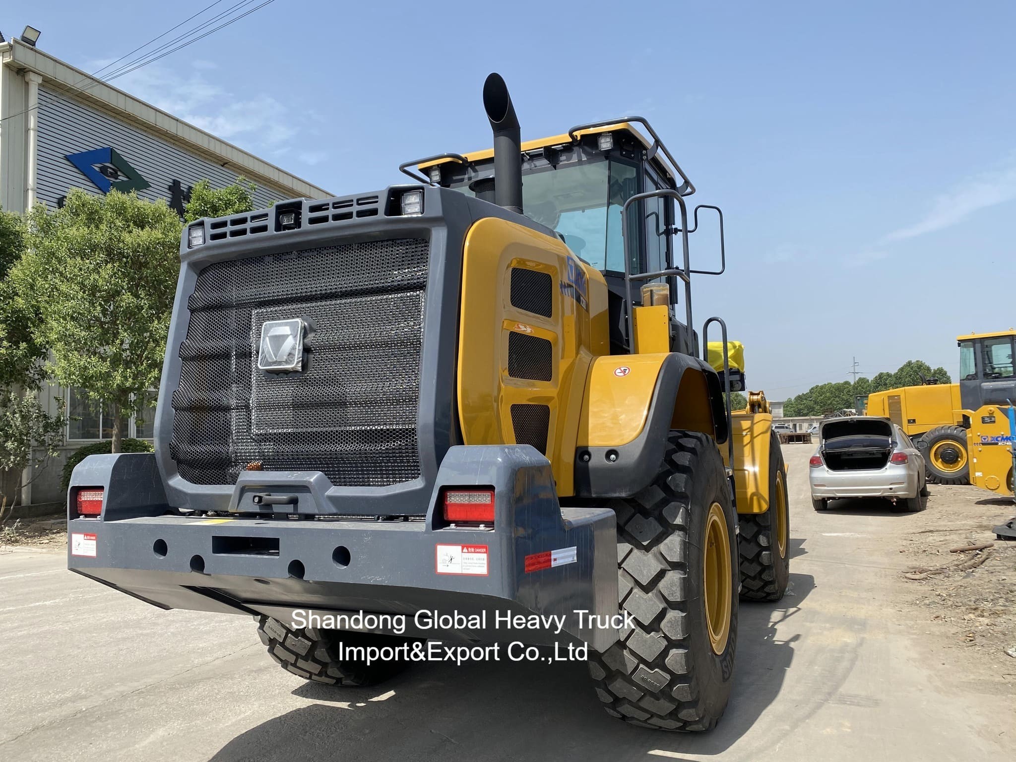 Bán Chạy Mới 5 Tấn 4X4 Mini Động Cơ Diesel Máy Xúc Lật Bánh Trước Zl50gn với Gầu Đá 3.0m3