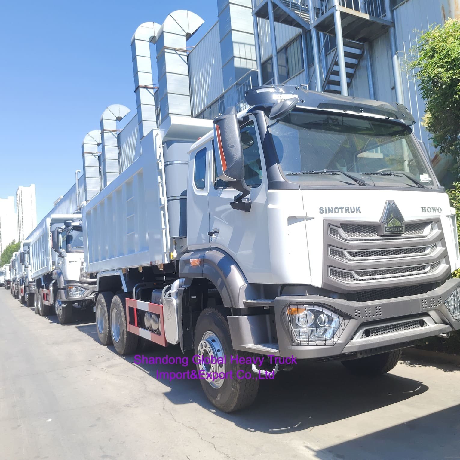 Xe ben hạng nặng đã qua sử dụng 6*4 375HP Sinotruk HOWO