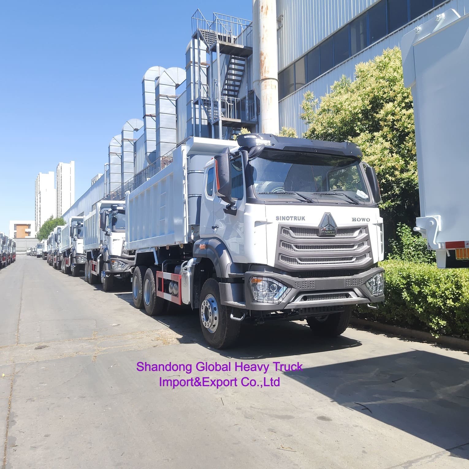 HOWO Nx Dump Truck 6X4 Động 340/380/420HP Động tay phải Sinotruk Truck