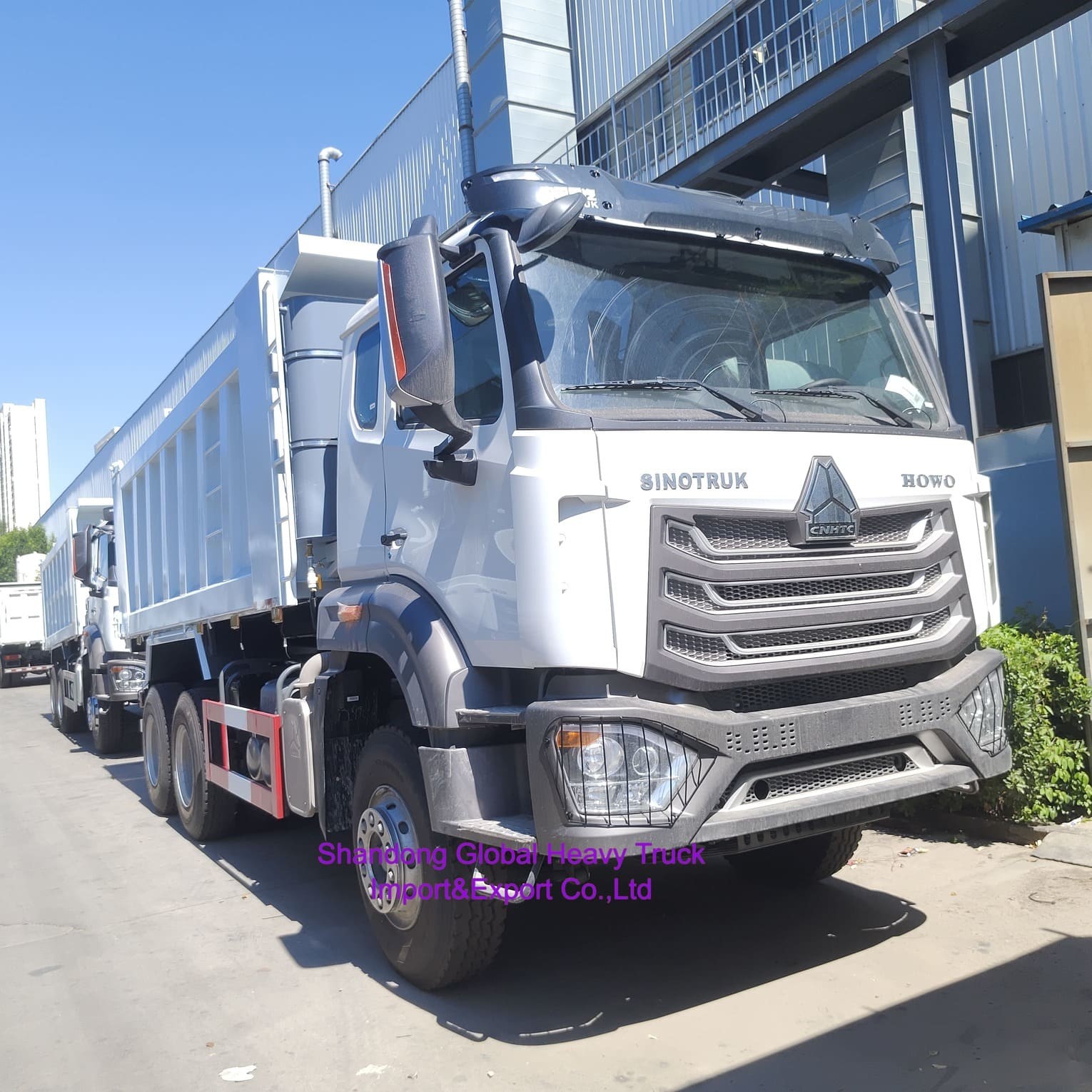 371HP HOWO Nx Haohan 2025 Mô hình 6X4/8X4 Sino Diesel Tipper Dump Truck bán nóng
