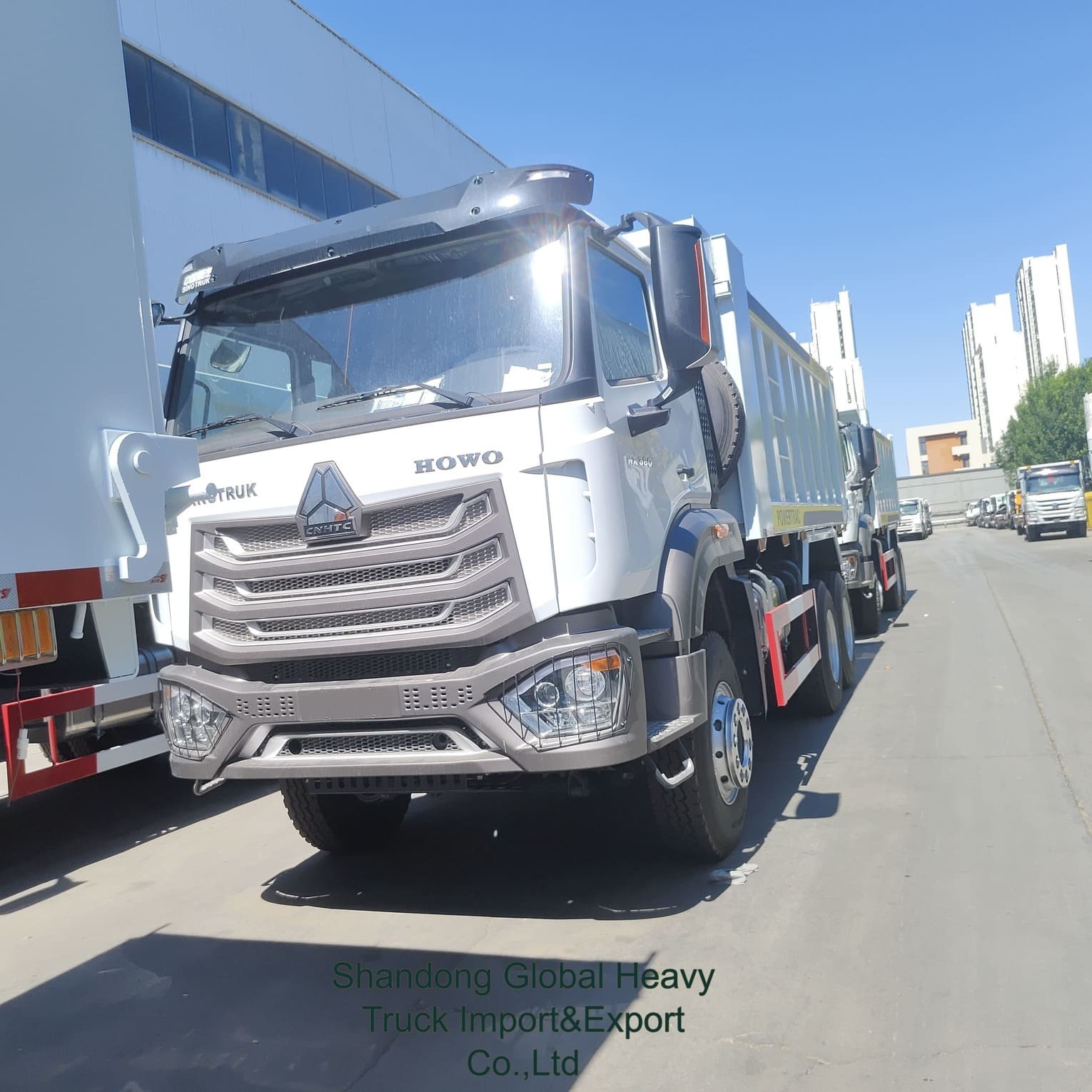 Sinotruk HOWO Nx 371HP 400HP 8X4 6X4 10/12 Wheeler 30-50tons Truck dump nặng