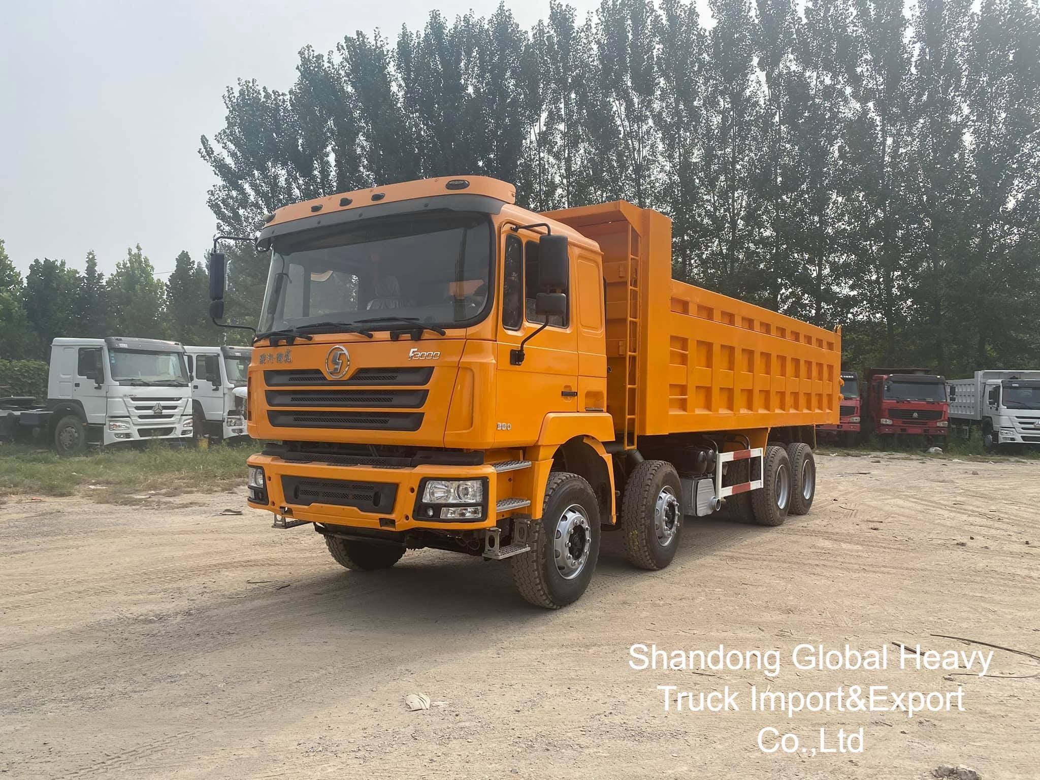 Shacman F2000 F3000 X3000 M3000 6X4 340HP 380HP 420HP 40tons xe tải đổ rác sử dụng