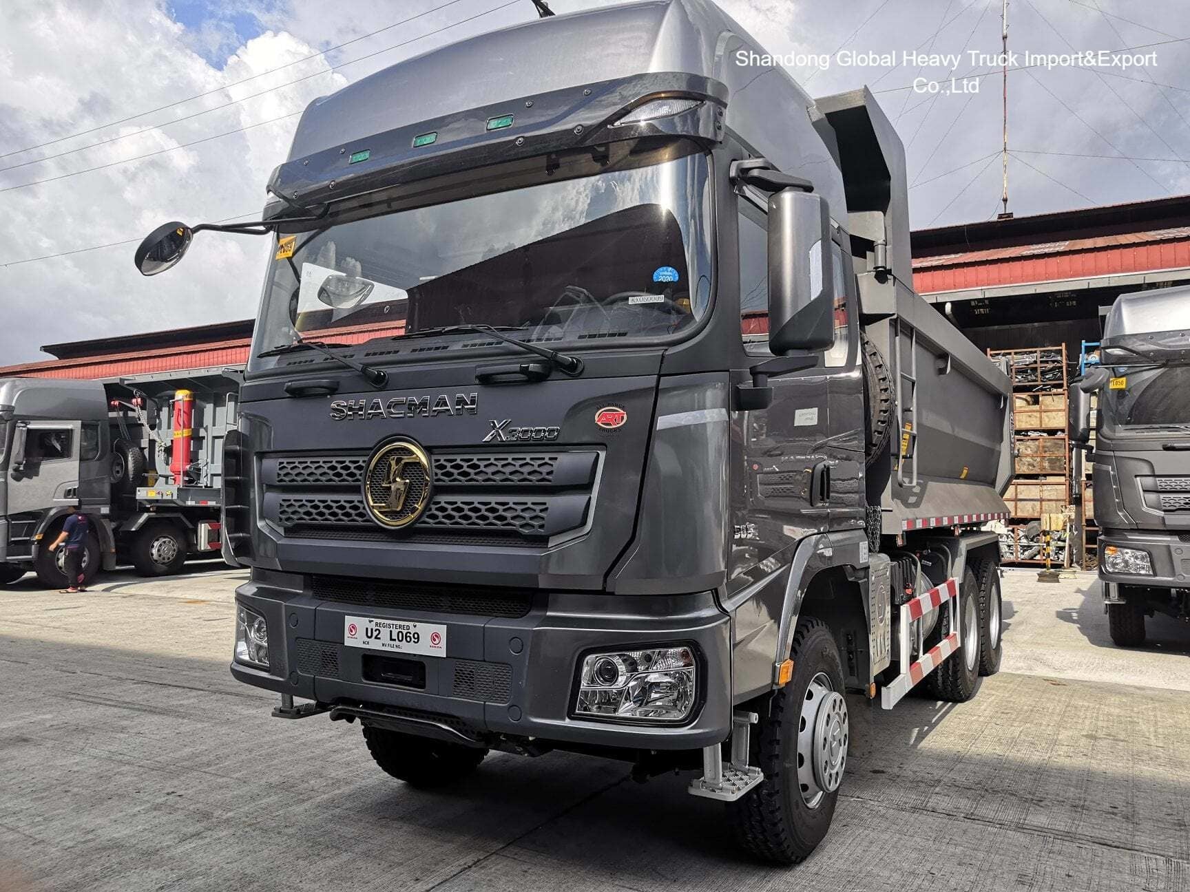 Xe ben Shacman X3000 F3000 LHD/RHD Xe ben tự đổ khai thác mỏ Diesel 30/40/50 tấn Xe tải chở hàng