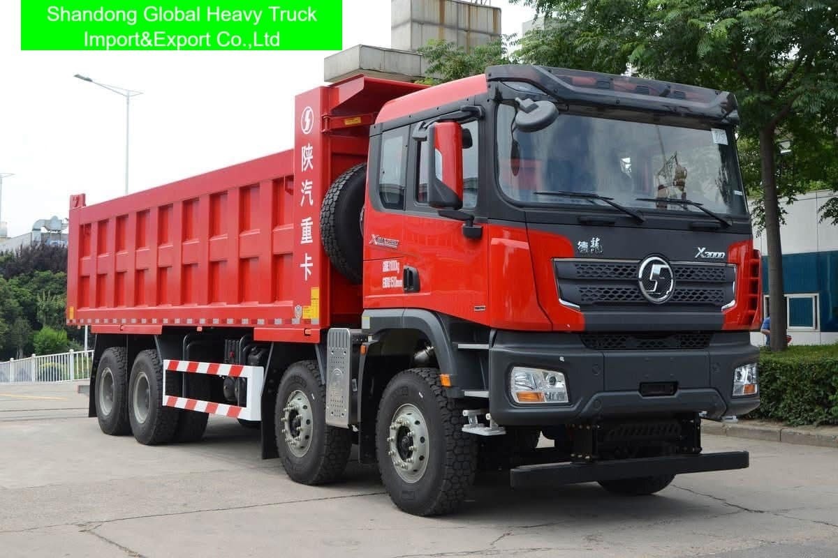Xe ben hạng nặng Shacman F3000 X3000 H3000 M3000 HOWO 371 380 375 8X4