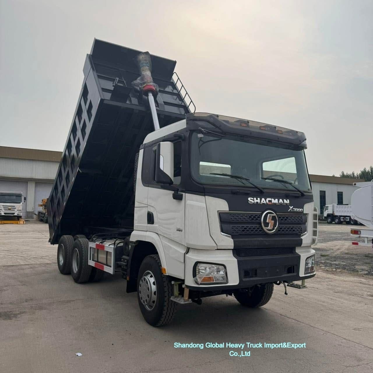 Shacman X3000 6×4 Dump Truck hoàn toàn mới với động cơ 380-420HP và tải trọng 30-35 tấn cho xây dựng hạng nặng