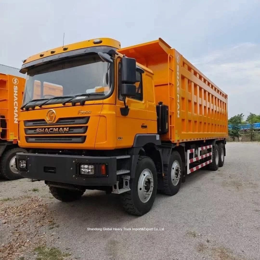 Shacman F3000 8×4 Dump Truck với động cơ diesel 400HP và phong cách nâng phía trước cho xây dựng hạng nặng