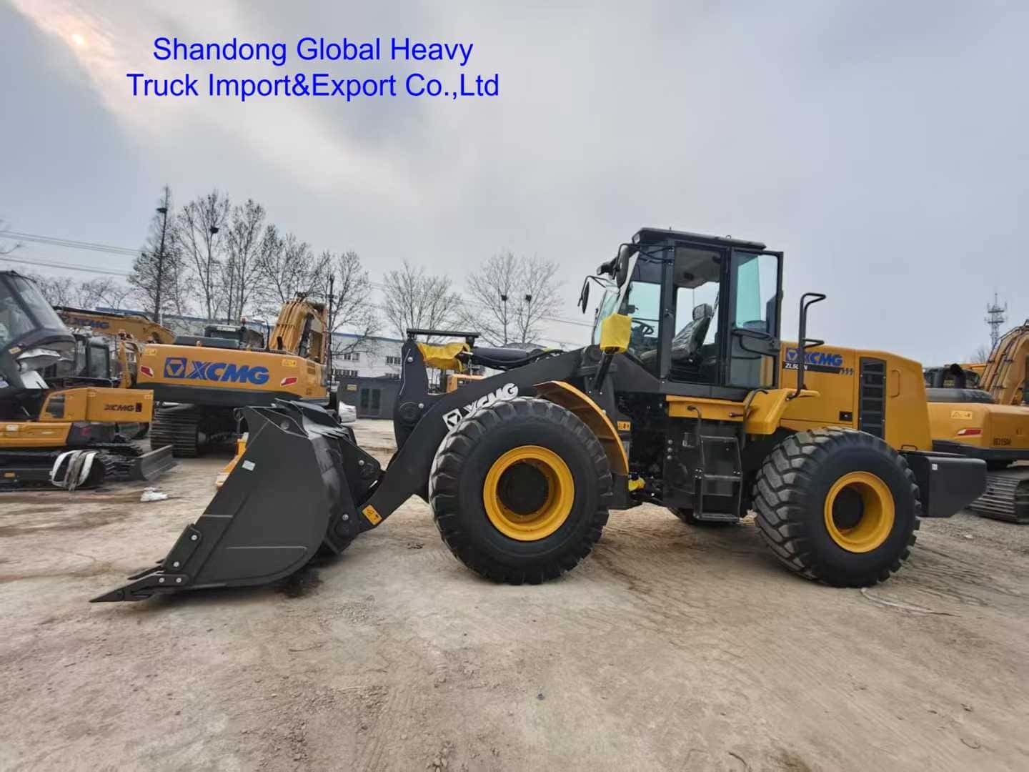 XCMG ZL50GN 5ton Wheel Loader với động cơ 220HP