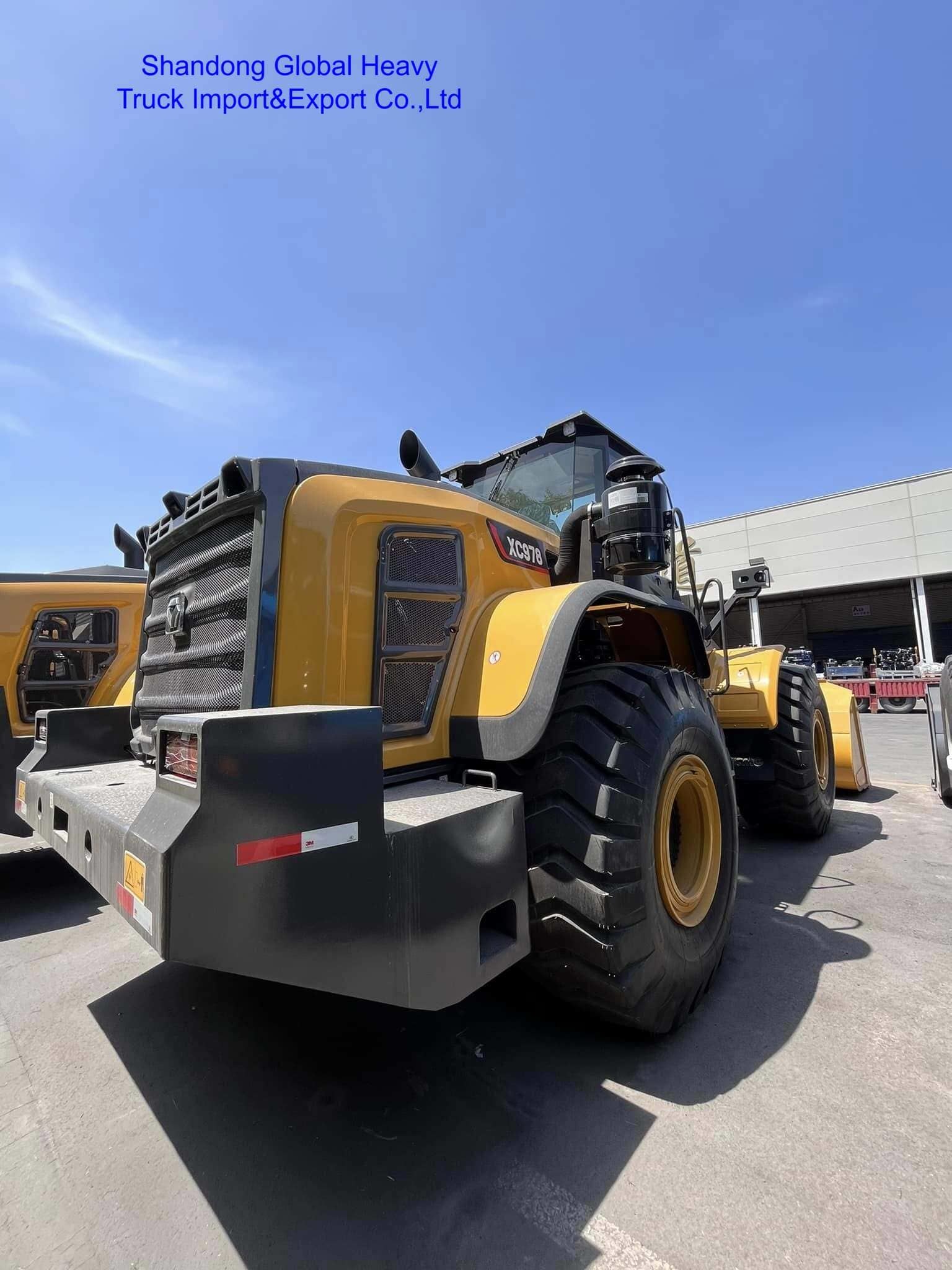 XC978 Wheel Loader 7t Đánh giá 4.2m3 Capacity Bucket