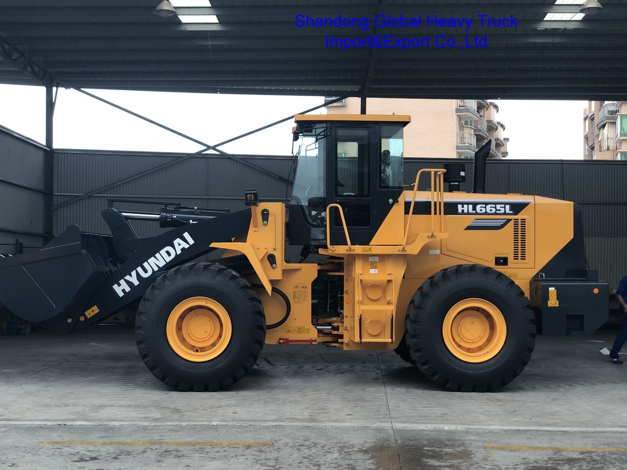 Liugong LW700KN Loader bánh xe 7 tấn với động cơ Weichai