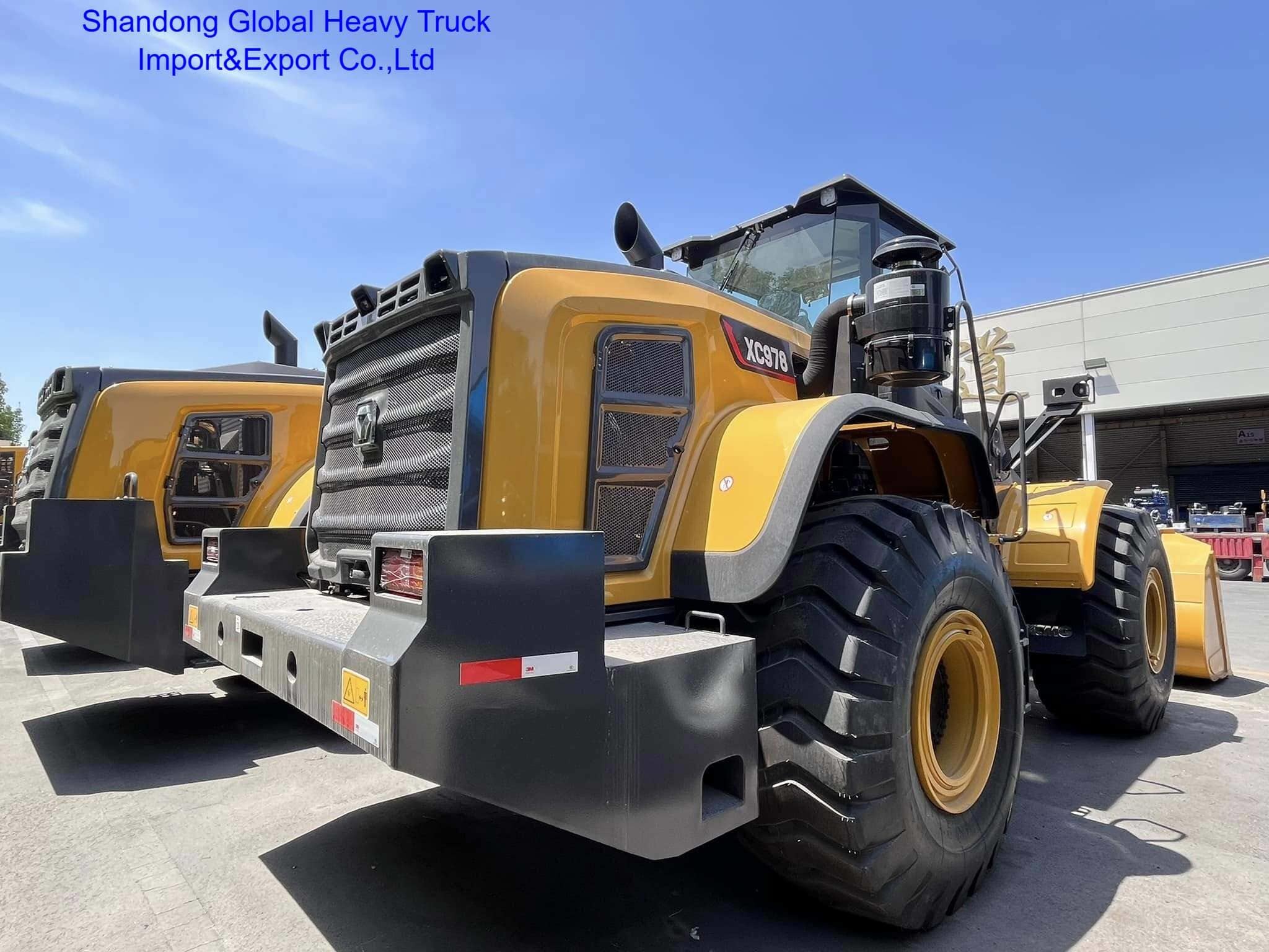 XC978 7t thủy lực khai thác bánh xe tải với 5m3 xô