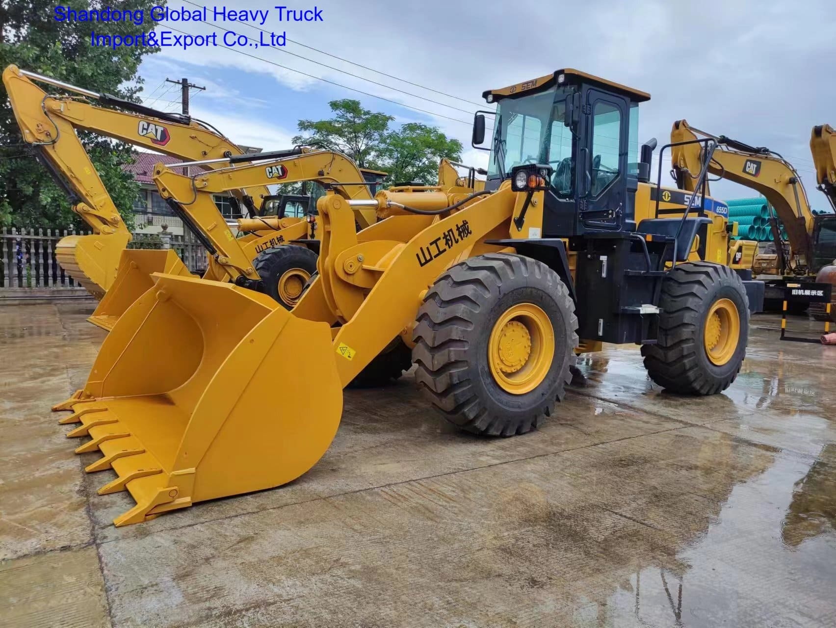 Máy xúc lật SEM655D 6-9t, Máy móc xây dựng
