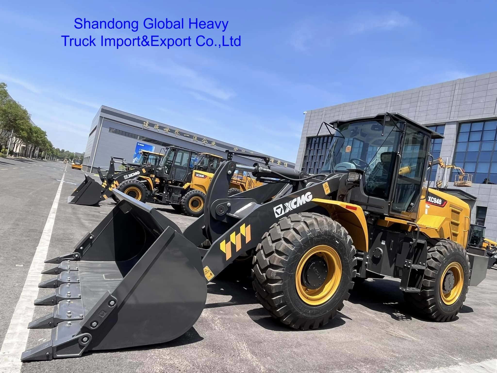 XC948 4ton Loader bánh xe thủy lực với Rock Bucket