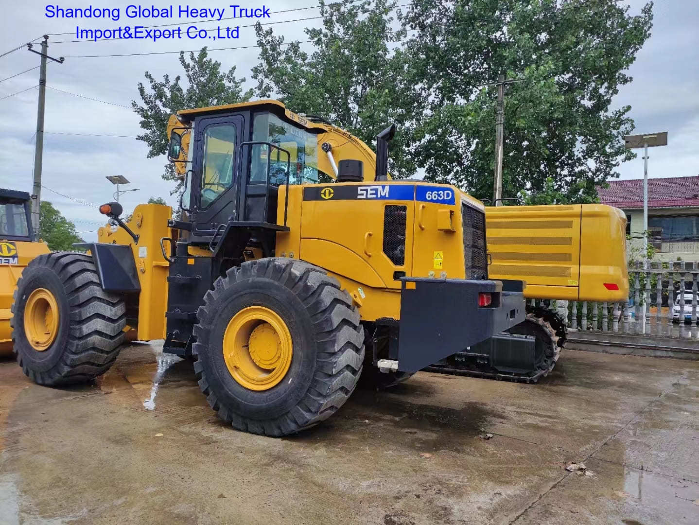 SEM xcmg liugong bán tốt nhất 6 tấn 663D Sem Wheel Loader để bán