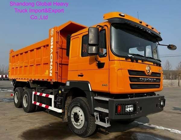 Shacman F3000 xe tải đổ rác hạng nặng hoàn toàn mới với dung lượng 30 tấn và 10 bánh xe để vận chuyển khai thác mỏ