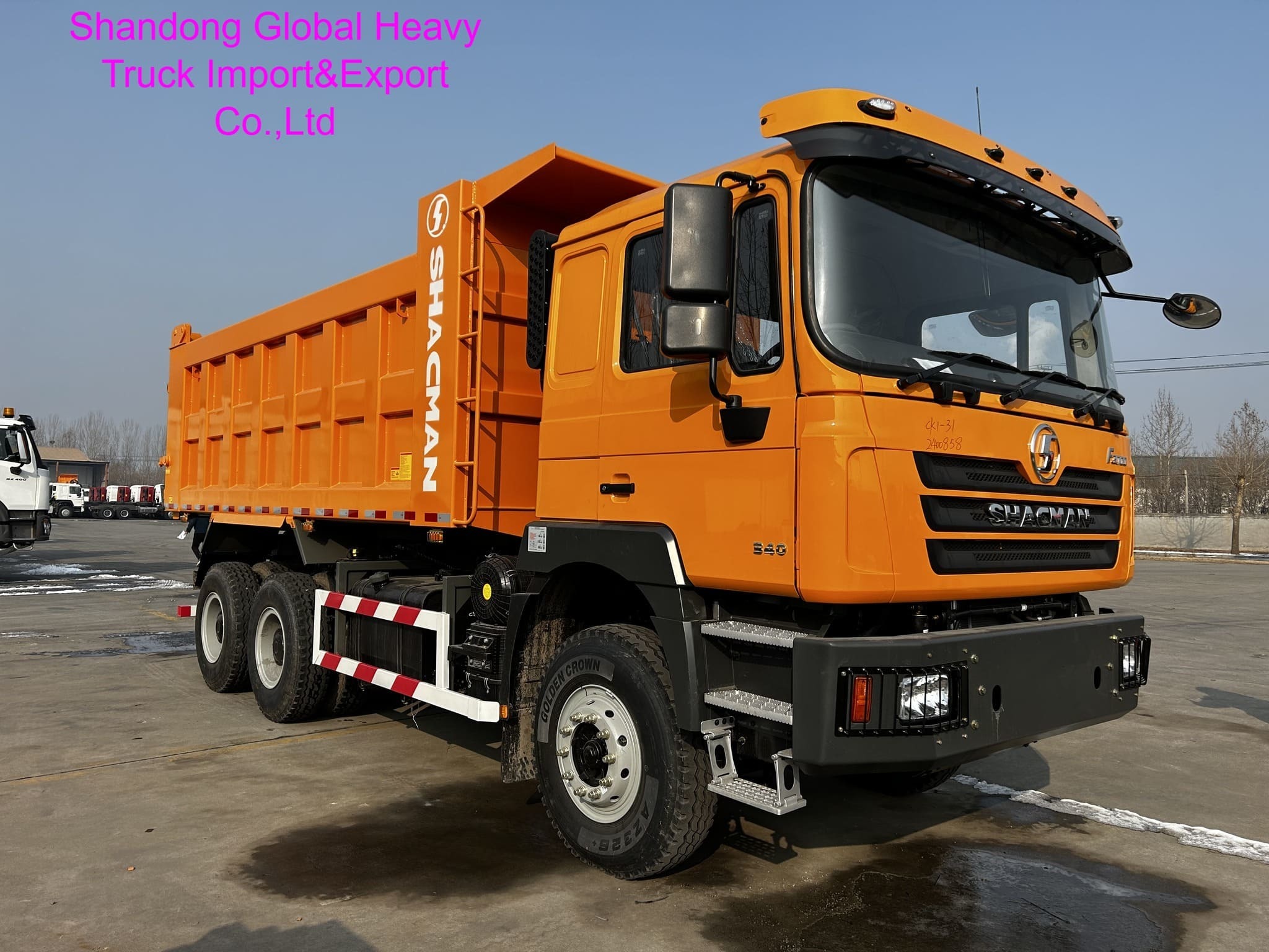 Shacman F3000 380HP 6X4 10 bánh xe tải hạng nặng cho khai thác mỏ và xây dựng
