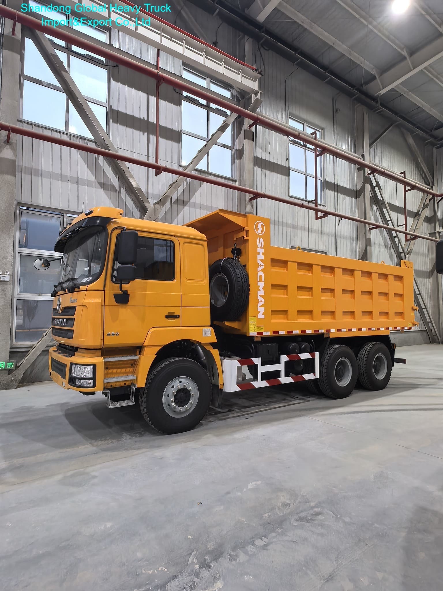 Shacman 6X4 8X4 290HP 380HP Dump Truck F2000 F3000 phổ biến ở Algeria