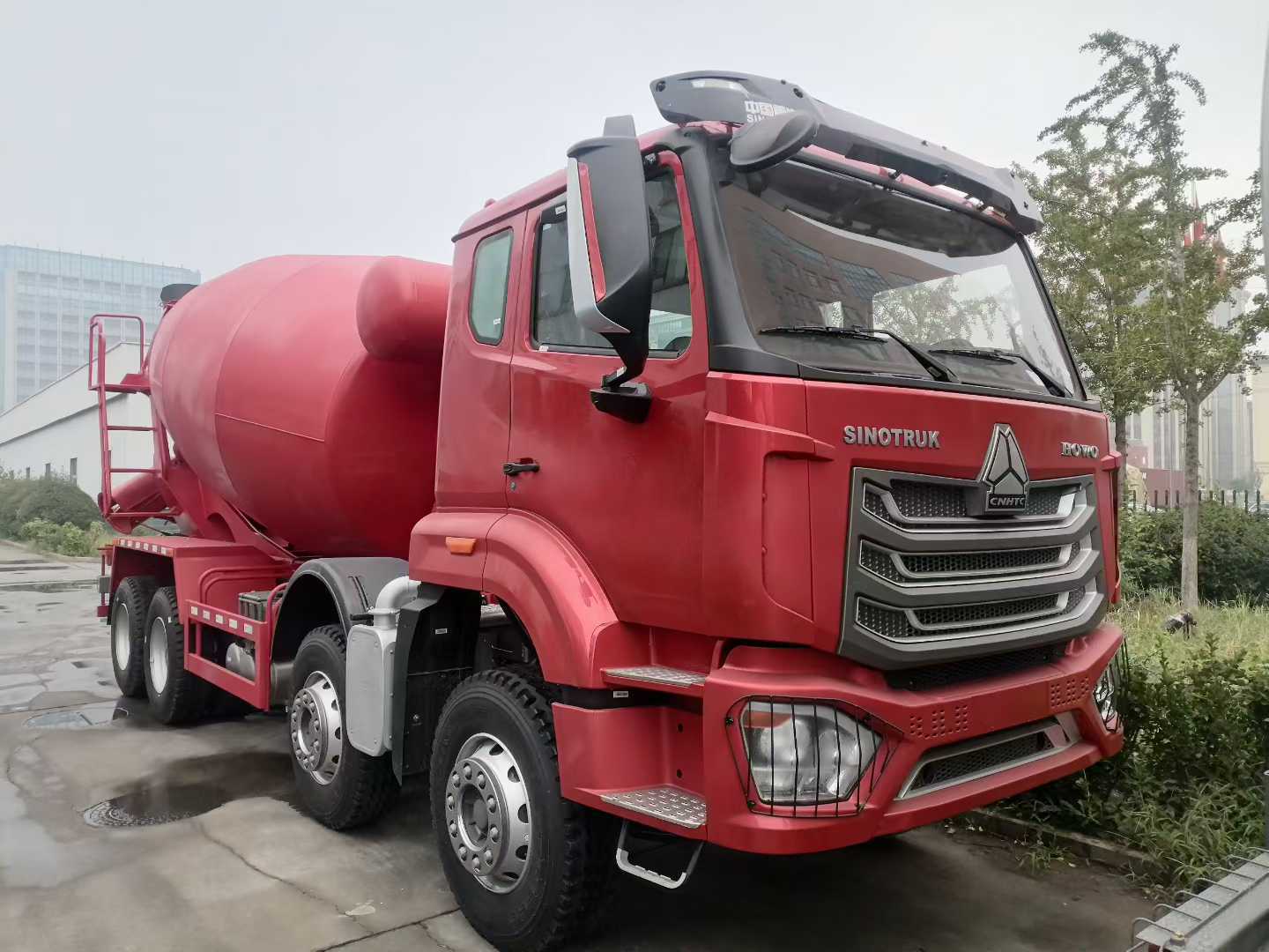 Sinotruk HOWO NX 20m3 Capacity 30T Payload 300-400hp Xe tải trộn bê tông hạng nặng