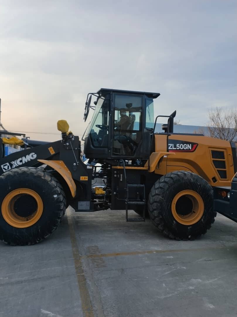 XCMG ZL50GN 5ton Wheel Loader với dung lượng xô 3,0m3 và 162kW công suất định giá cho xây dựng hạng nặng