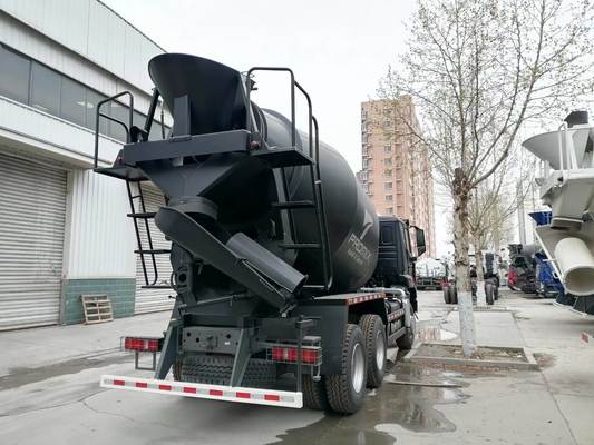 Sinotruk HOWO 6X4 Cỗ xe trộn bê tông hạng nặng 12m3 với tải trọng 30T và động cơ 300-400hp